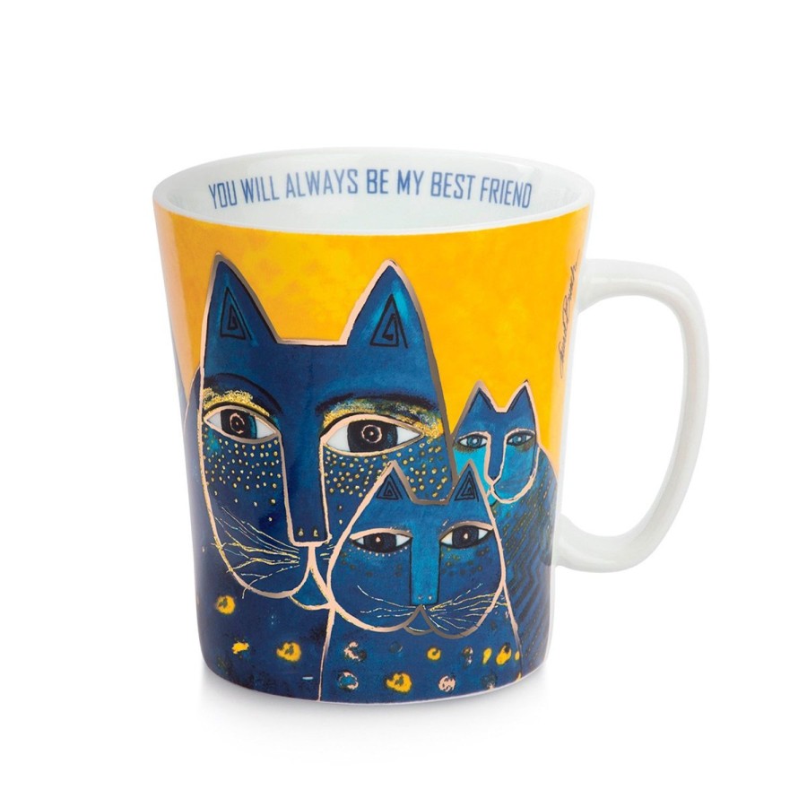 Colazione Egan | Mug Laurel Burch Giallo