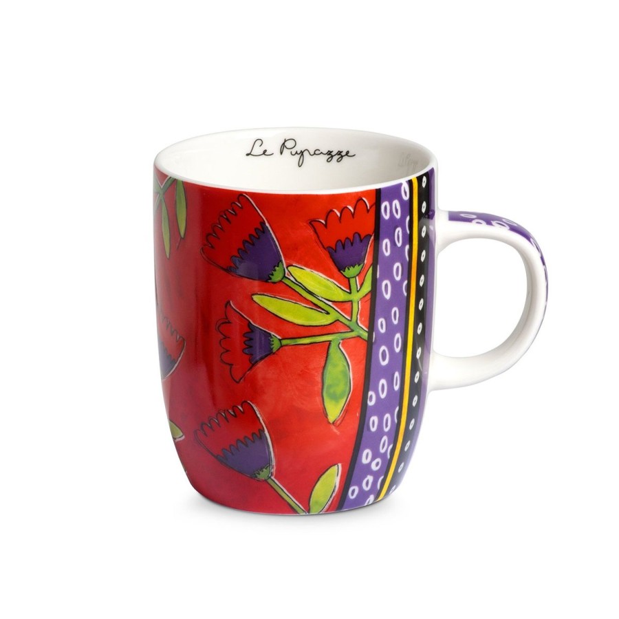 Colazione Egan | Mug Le Pupazze Rosso Ml 460