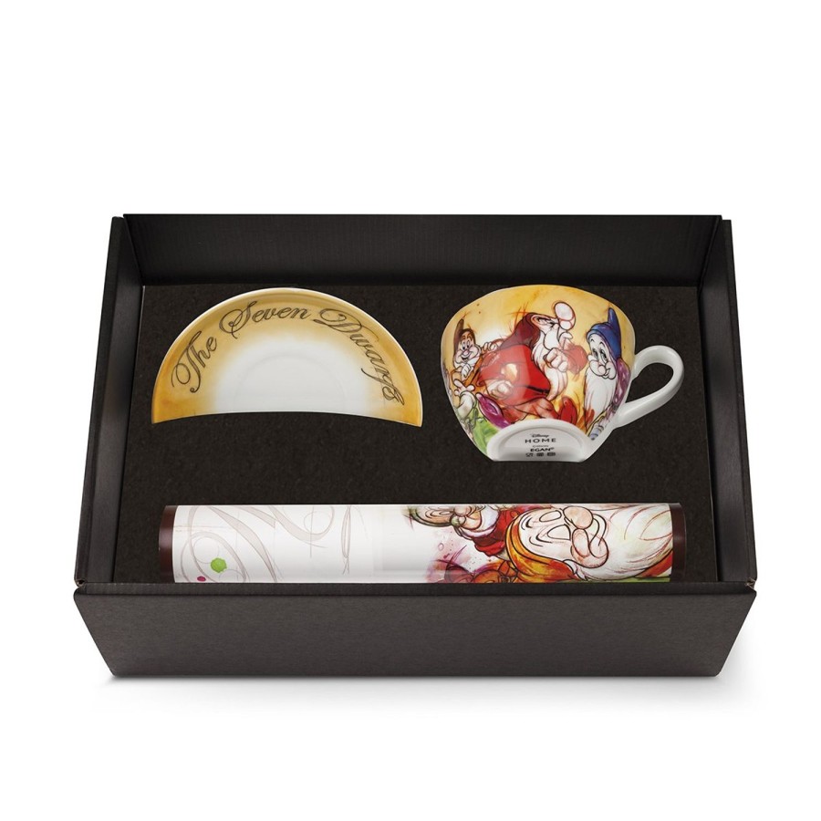 Colazione Egan | Set Tazza Colazione + Tovaglietta Americana 7 Nani