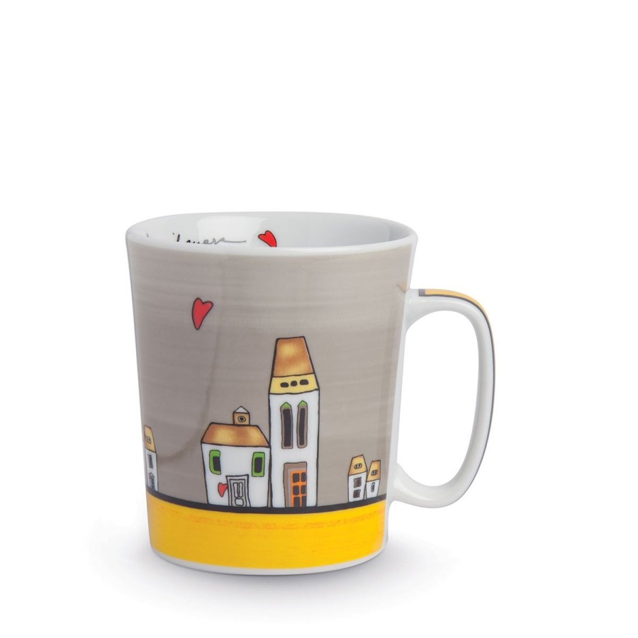 Colazione Egan | Mug Le Casette Giallo