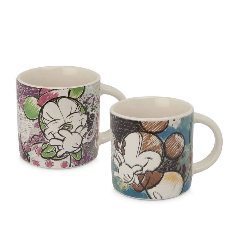 Colazione Egan | Set Mini Mug M&M Color Fun Turchese E Viola