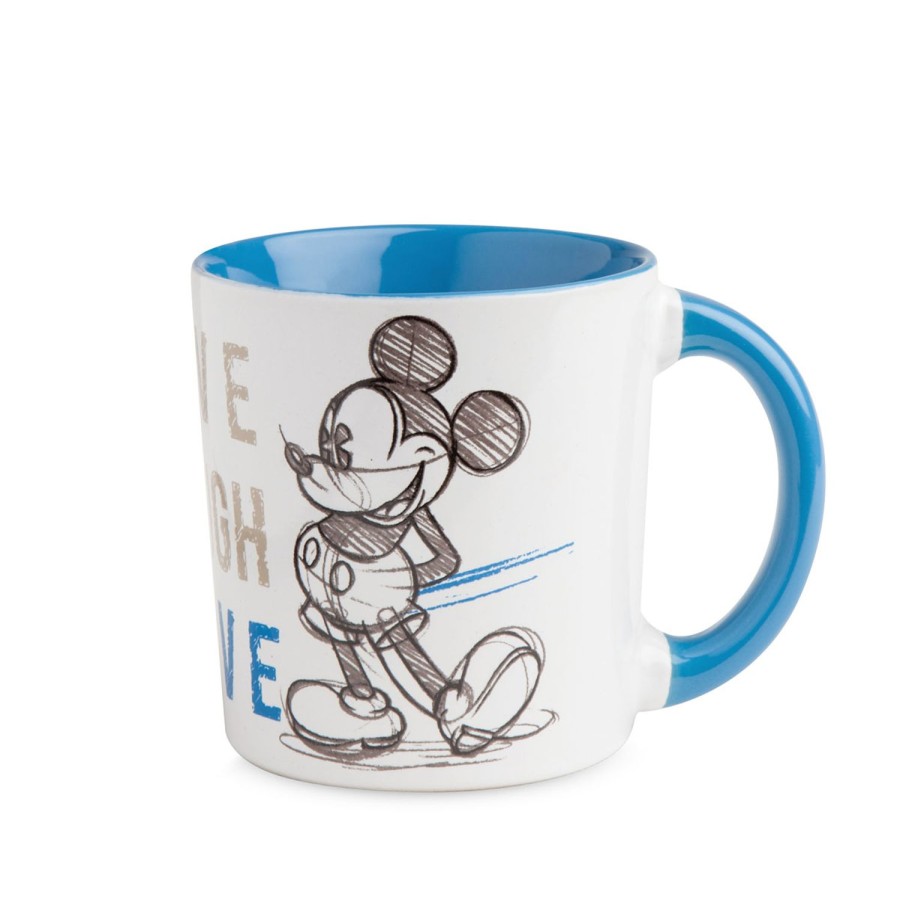 Colazione Egan | Mug Mickey Live Laugh Love Blu