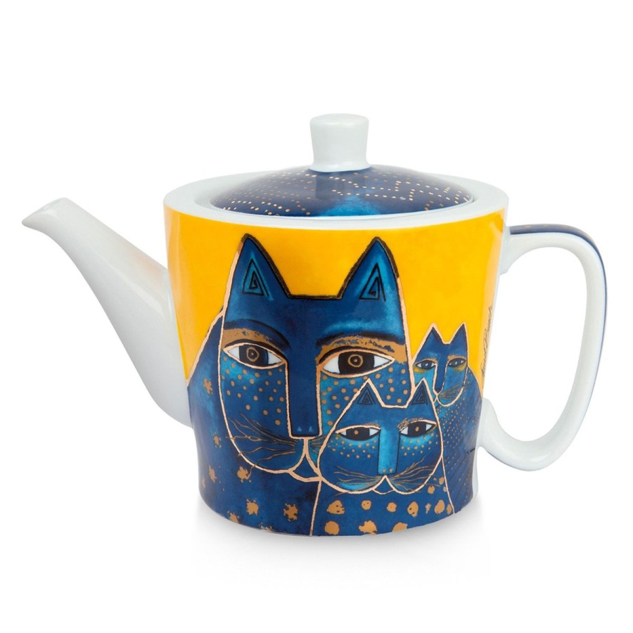 Colazione Egan | Teiera Laurel Burch Blu