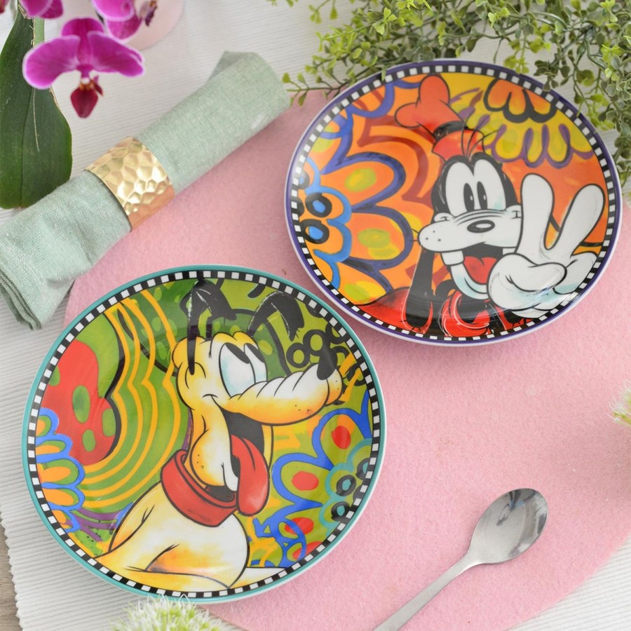 Tavola Egan | Set 6 Piattini Dessert Disney Forever & Ever D.19