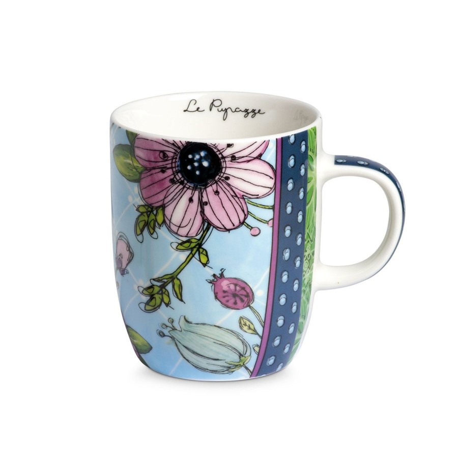 Colazione Egan | Mug Le Pupazze Azzurro Ml 460