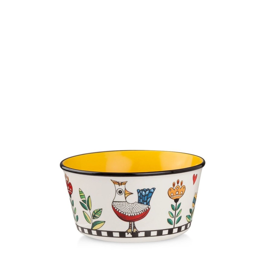 Colazione Egan | Bowl Cocorico Giallo Ml 460