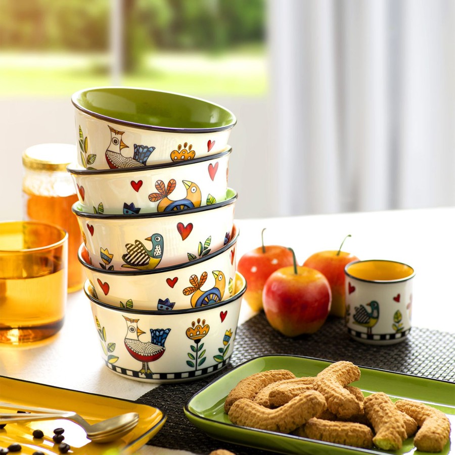 Colazione Egan | Bowl Cocorico Giallo Ml 460