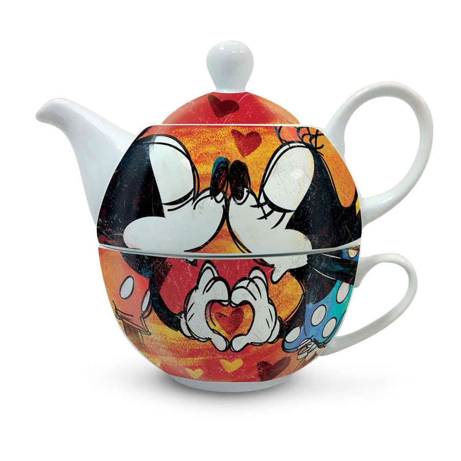 Colazione Egan | Teiera Con Tazza Mickey E Minnie