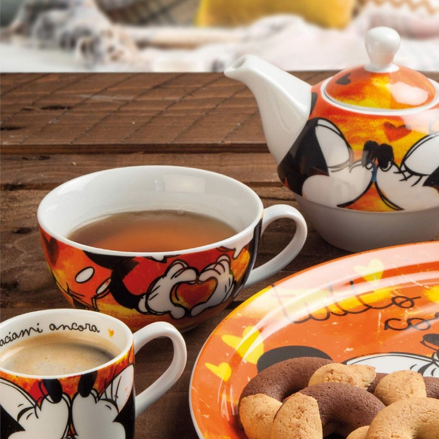 Colazione Egan | Teiera Con Tazza Mickey E Minnie