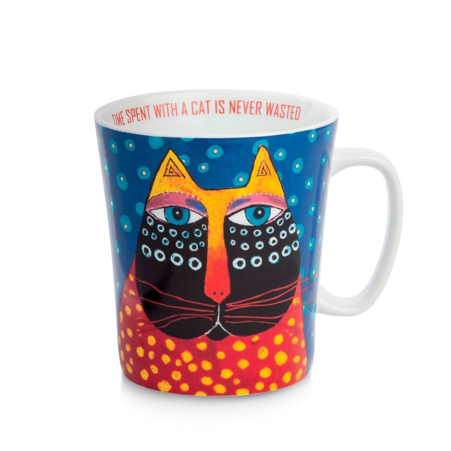 Colazione Egan | Mug Laurel Burch Blu