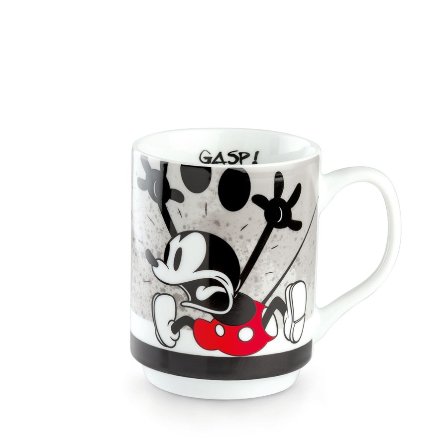 Colazione Egan | Mug Impilabili Mickey I Am Grigio Ml.350