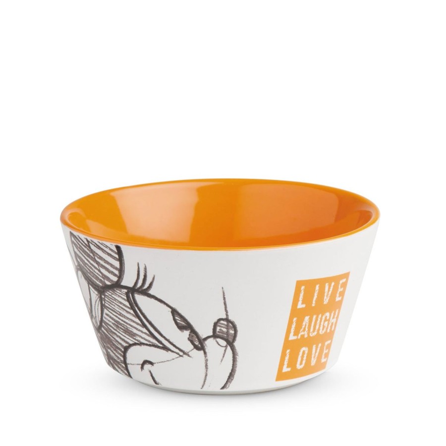 Colazione Egan | Bowl Minnie Live Laugh Love Arancio