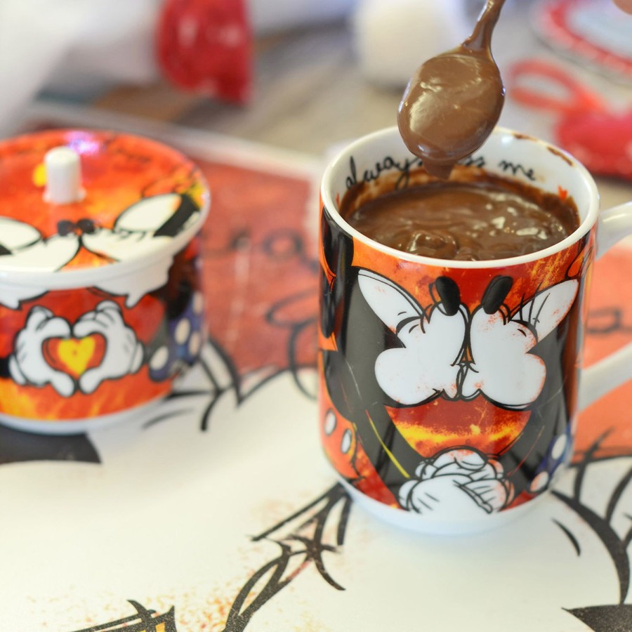 Colazione Egan | Mug Impilabile Mickey Mouse Rossa