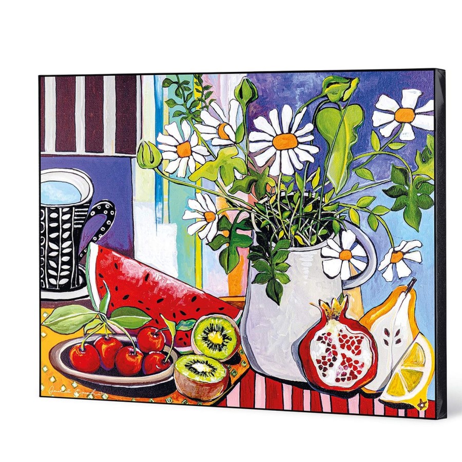 Arredo Casa Egan | Tela "Fiore E Frutta" 120X100