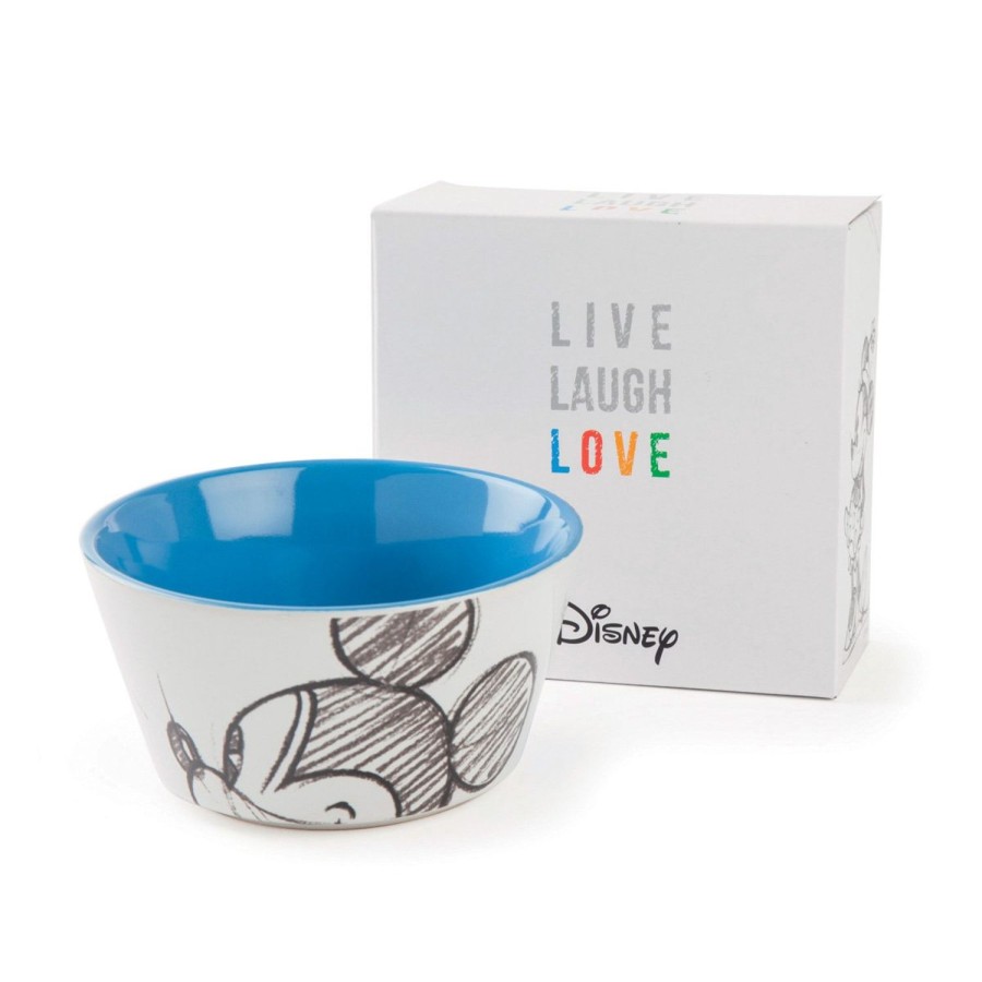 Colazione Egan | Bowl Mickey Live Laugh Love Blu