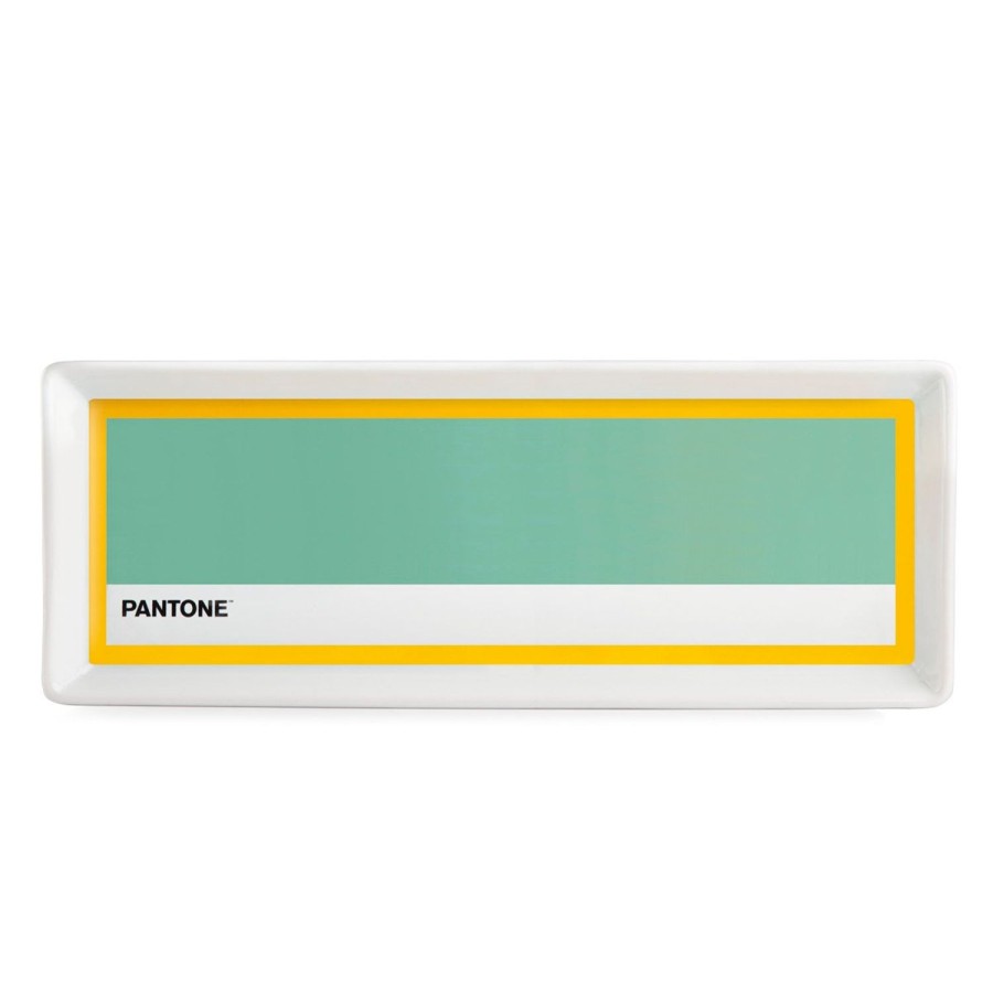 Tavola Egan | Vassoio Rettangolare Pantone Solid Verde/Giallo