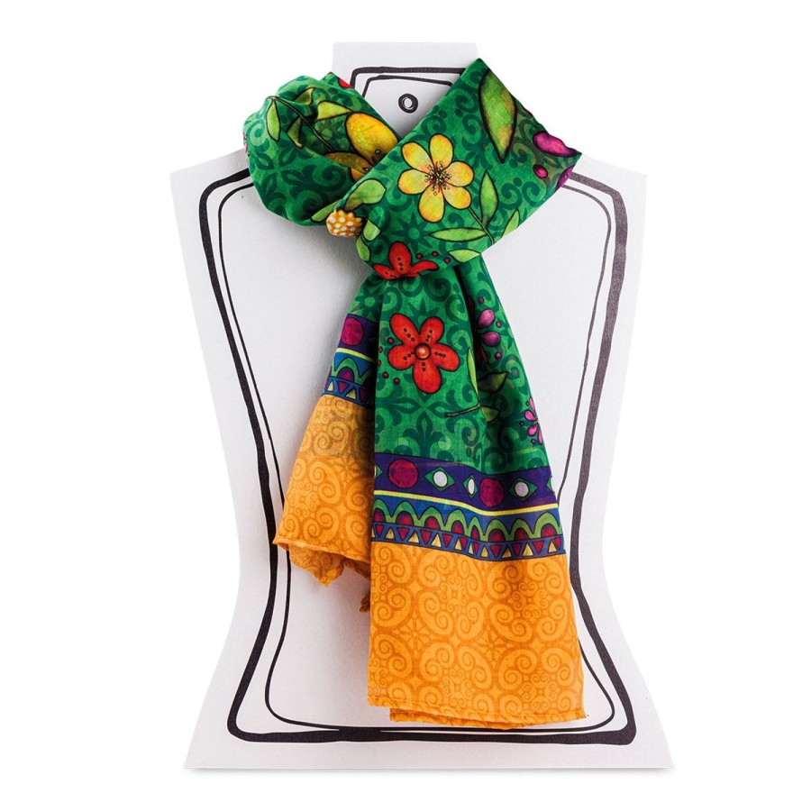 Idee Regalo Egan | Pashmina/Pareo Bellamore Verde 180X110