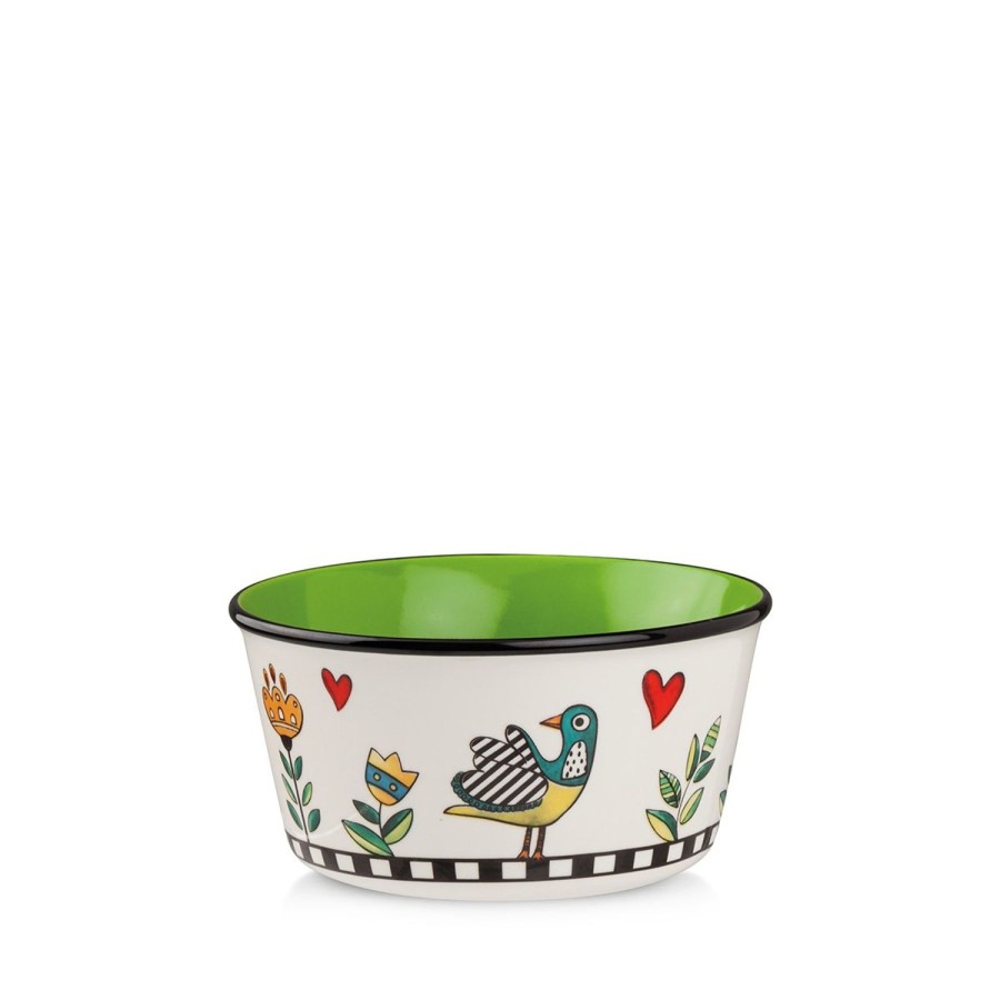 Colazione Egan | Bowl Cocorico Verde Ml 460