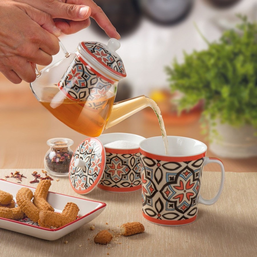 Colazione Egan | Mug Majorica Corallo