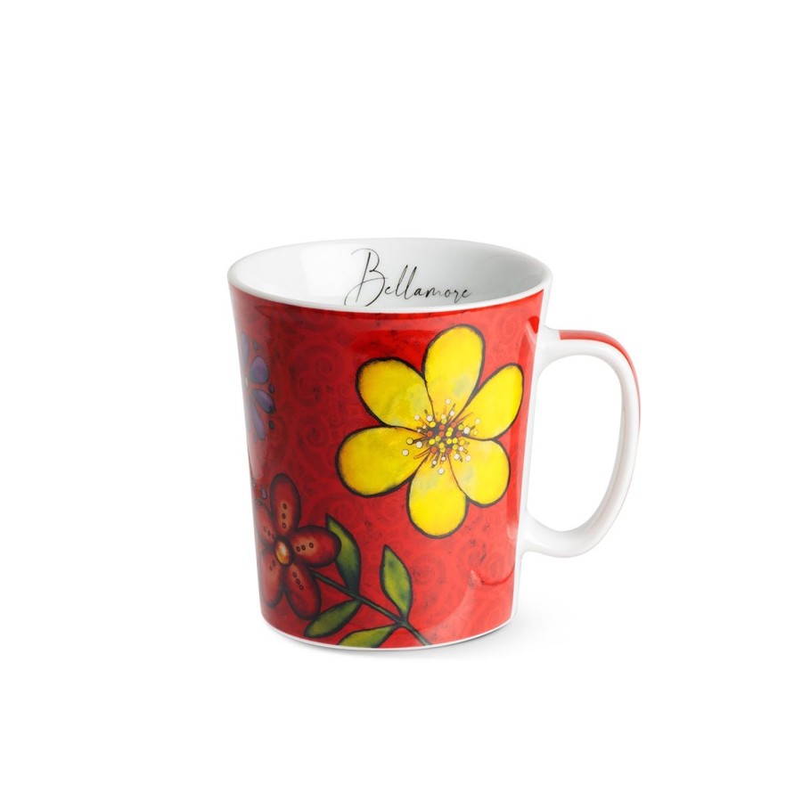 Colazione Egan | Mug Bellamore Rosso Ml 430