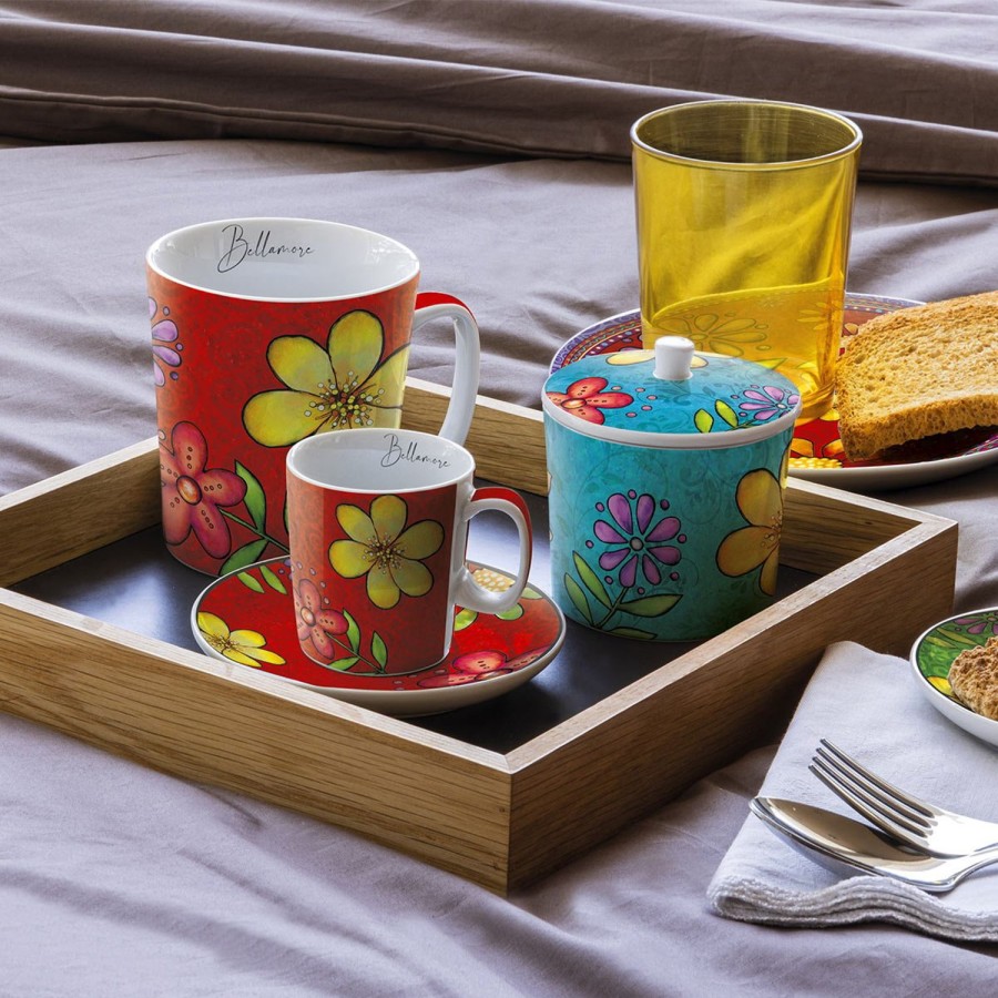 Colazione Egan | Mug Bellamore Rosso Ml 430