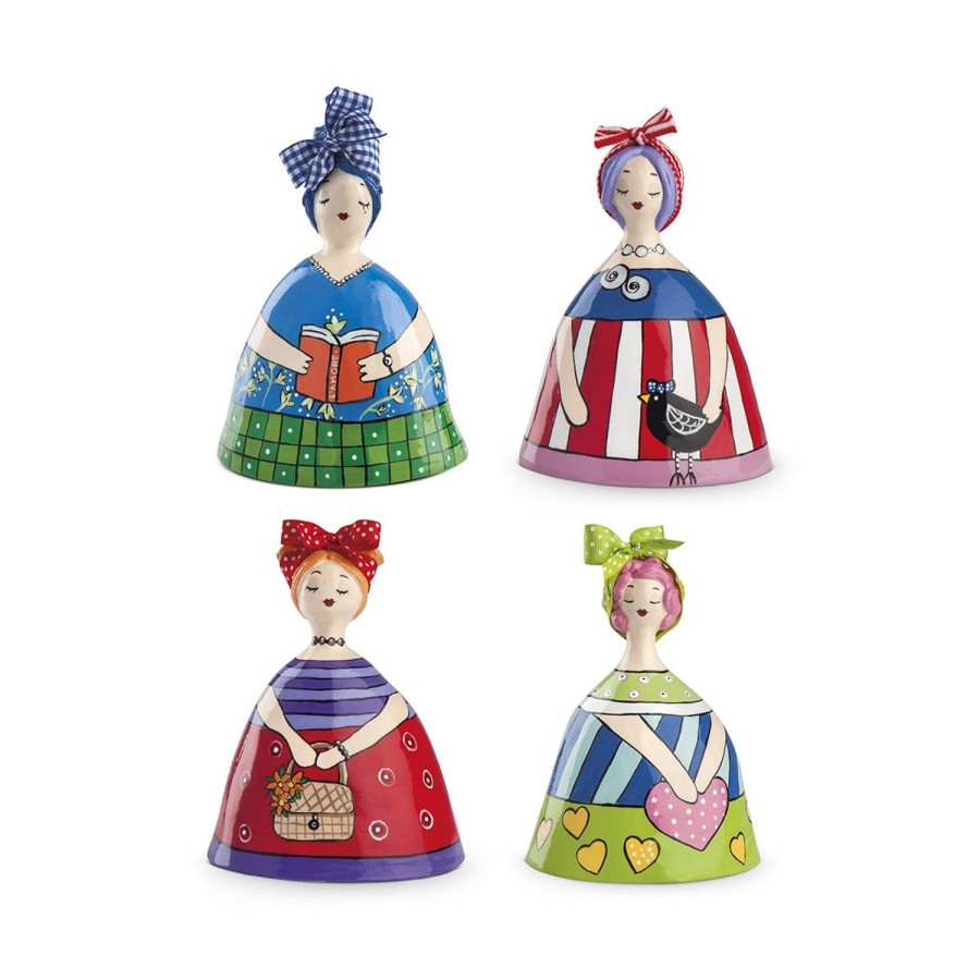 Idee Regalo Egan | Set 4 Salvadanai Assortiti Le Pupazze