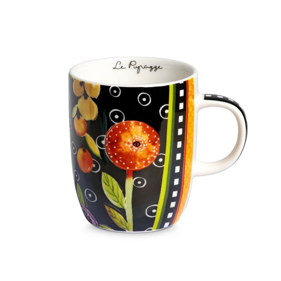 Colazione Egan | Mug Le Pupazze Nero Ml460