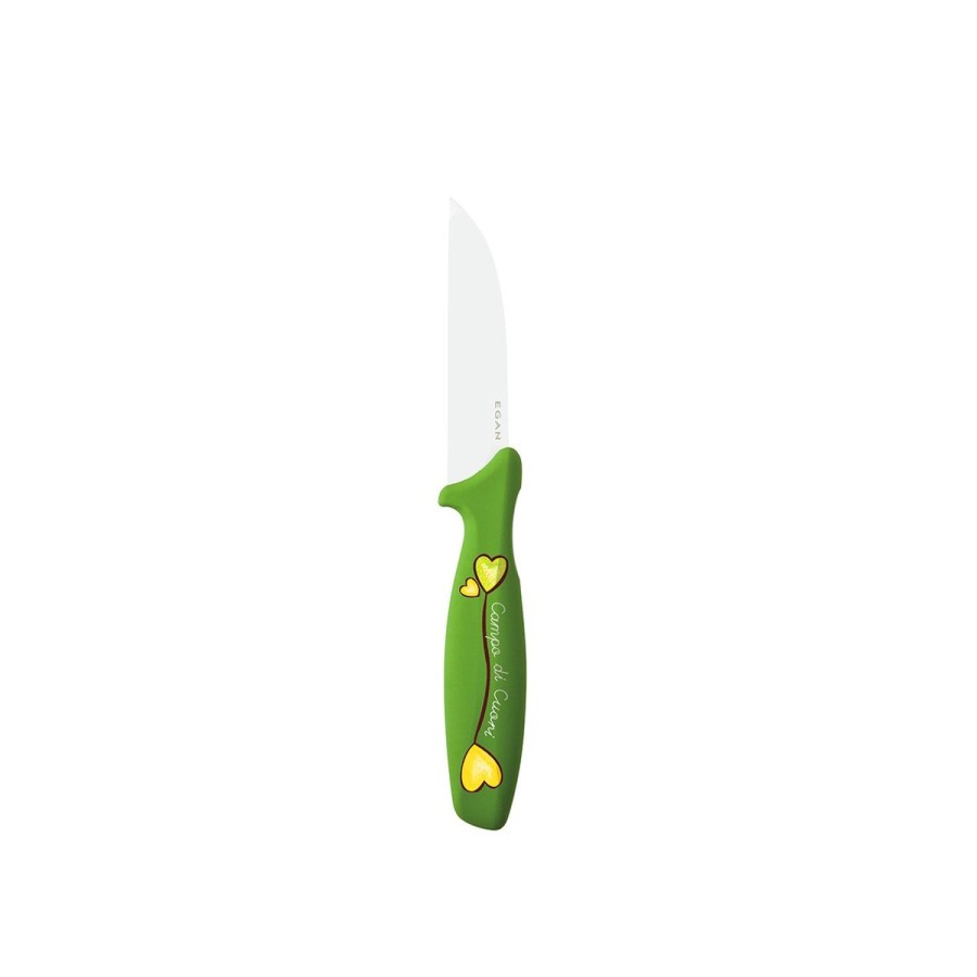 Tavola Egan | Coltello Spelucchino Campo Di Cuori Verde