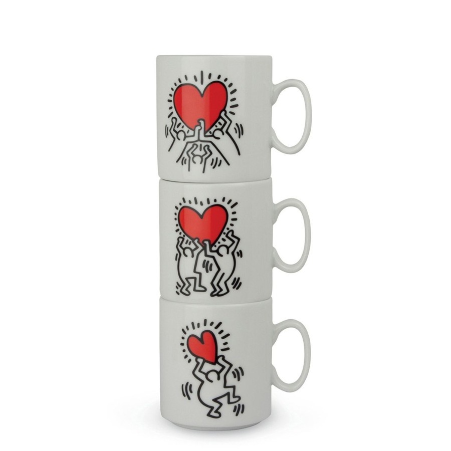 Colazione Egan | Set 3 Mug Keith Haring